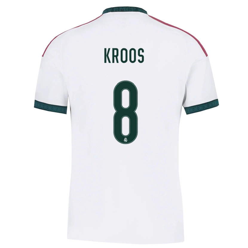 Danxen Heren Toni Kroos #8 Donkergroen Wit Rood Thuisshirt Thuistenue 2026/27 T-Shirt
