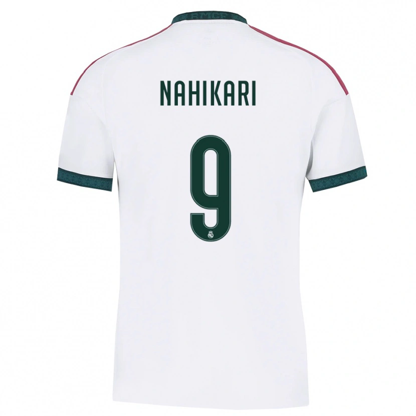 Danxen Heren Nahikari Garcia #9 Donkergroen Wit Rood Thuisshirt Thuistenue 2026/27 T-Shirt