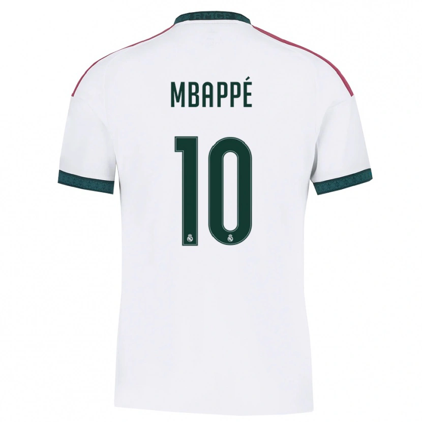 Danxen Heren Kylian Mbappé #10 Donkergroen Wit Rood Thuisshirt Thuistenue 2026/27 T-Shirt