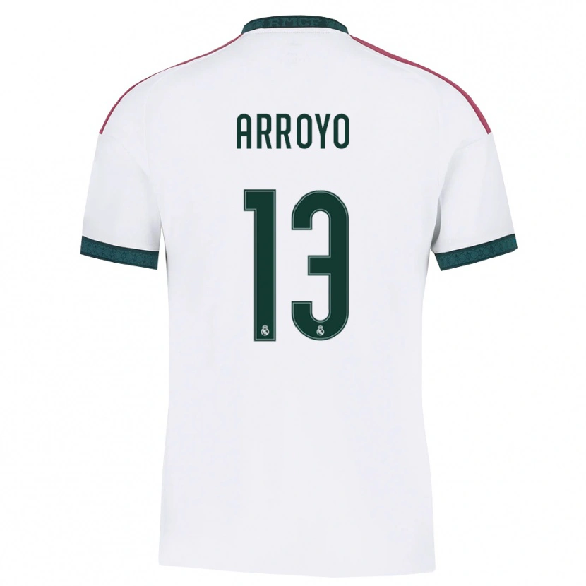 Danxen Heren Diego Arroyo #13 Donkergroen Wit Rood Thuisshirt Thuistenue 2026/27 T-Shirt