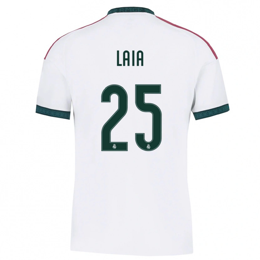 Danxen Heren Laia López De La Morena #25 Donkergroen Wit Rood Thuisshirt Thuistenue 2026/27 T-Shirt