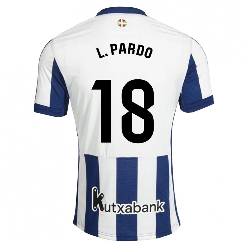 Danxen Heren Lucía Pardo Méndez #18 Marineblauw Wit Goudenrood Thuisshirt Thuistenue 2026/27 T-Shirt