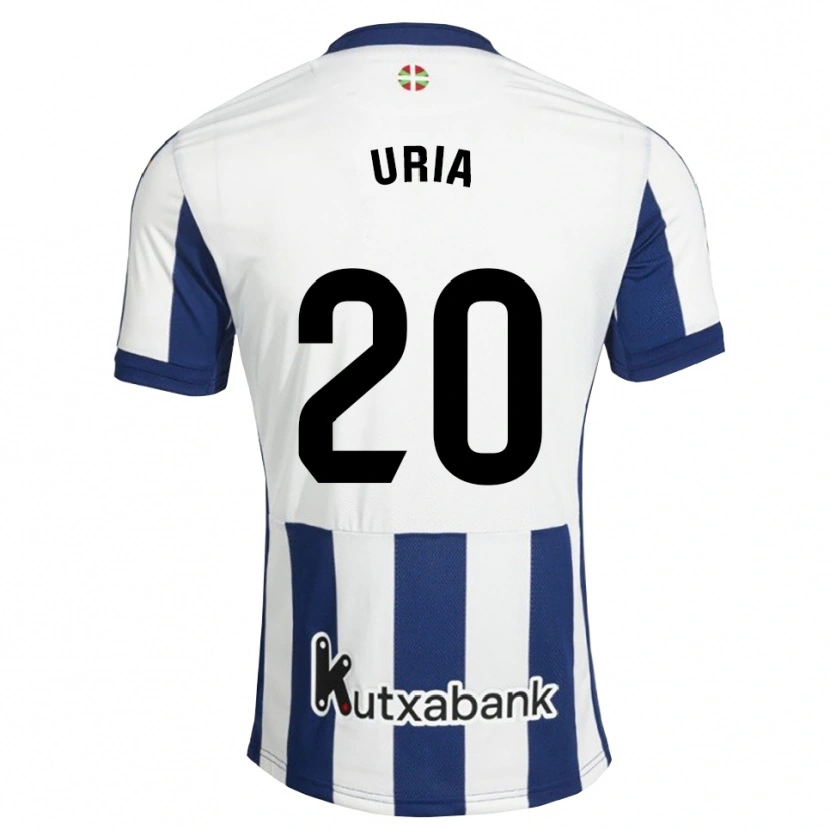 Danxen Heren Mirari Uria #20 Marineblauw Wit Goudenrood Thuisshirt Thuistenue 2026/27 T-Shirt