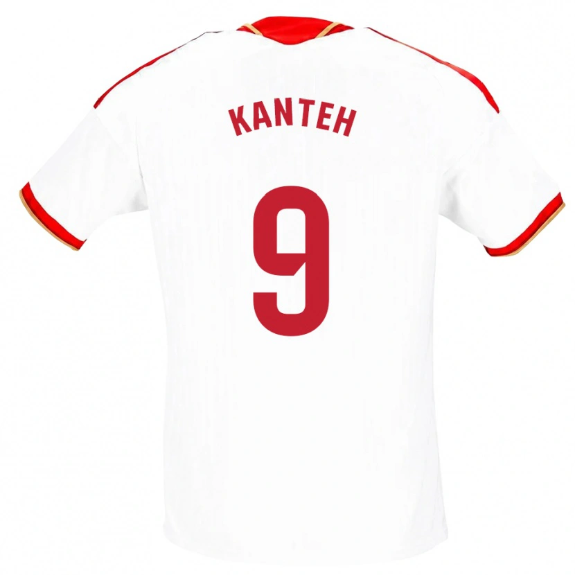 Danxen Heren Fatoumata Kanteh I Cham #9 Wit Rood Thuisshirt Thuistenue 2026/27 T-Shirt
