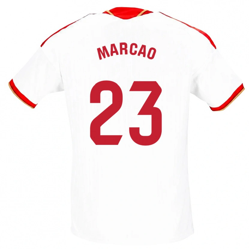 Danxen Heren Marcão #23 Wit Rood Thuisshirt Thuistenue 2026/27 T-Shirt