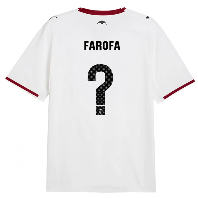 Danxen Heren Rodrigo Farofa #0 Zwart Wit Rood Geel Thuisshirt Thuistenue 2026/27 T-Shirt