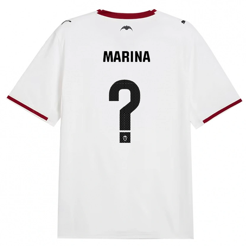 Danxen Heren Marina Llacer Muñoz #0 Zwart Wit Rood Geel Thuisshirt Thuistenue 2026/27 T-Shirt