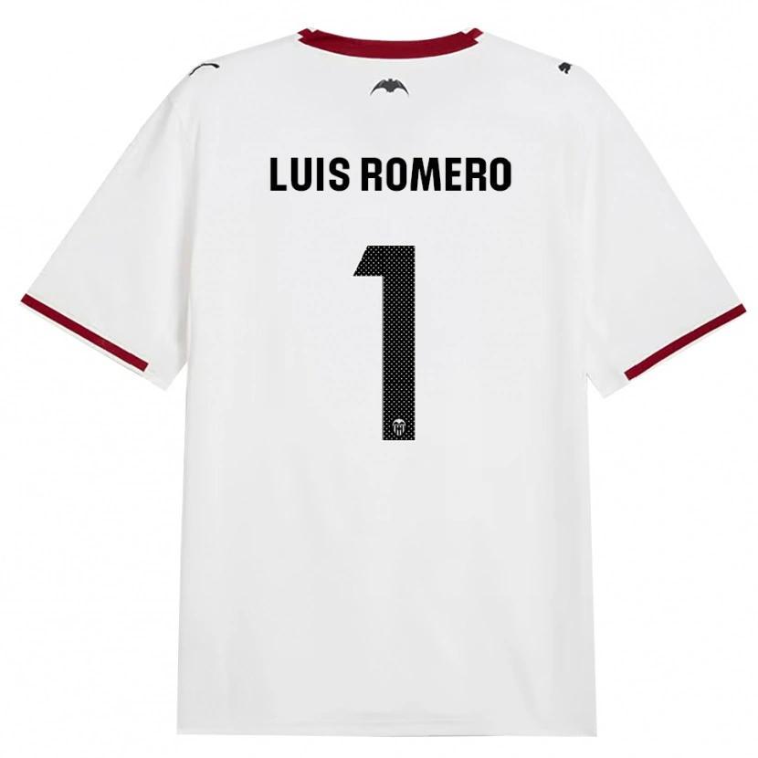 Danxen Heren Luis Romero #1 Zwart Wit Rood Geel Thuisshirt Thuistenue 2026/27 T-Shirt