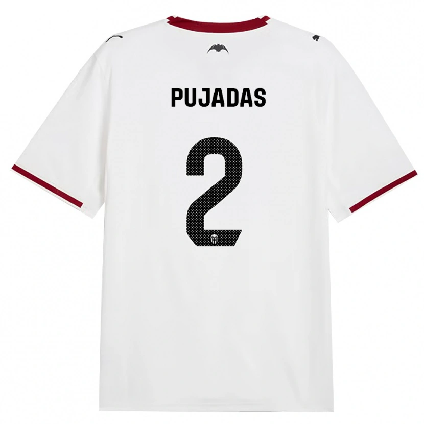 Danxen Heren Berta Pujadas #2 Zwart Wit Rood Geel Thuisshirt Thuistenue 2026/27 T-Shirt