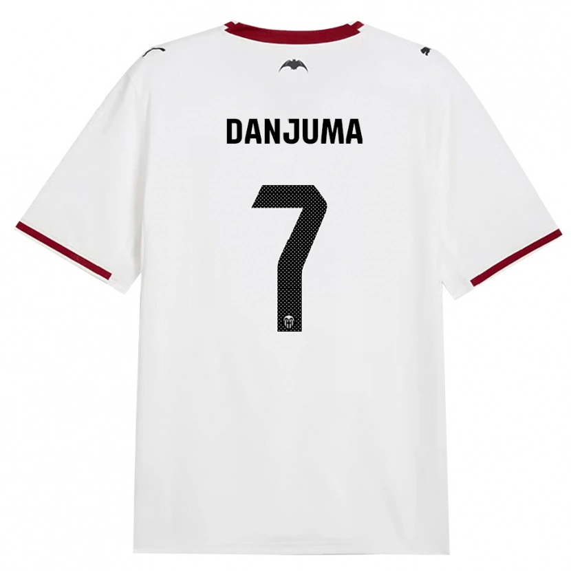 Danxen Heren Arnaut Danjuma #7 Zwart Wit Rood Geel Thuisshirt Thuistenue 2026/27 T-Shirt