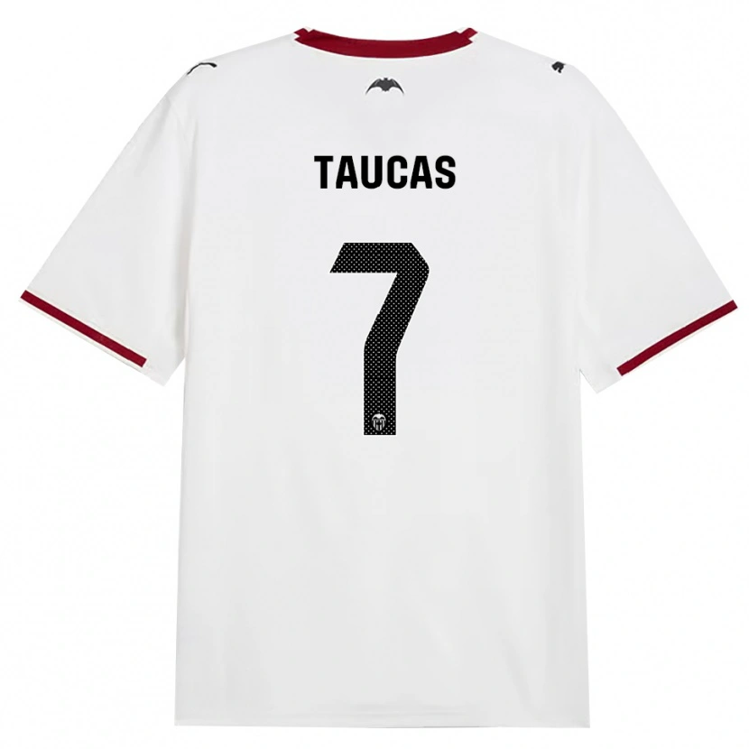 Danxen Heren Dominykas Taučas #7 Zwart Wit Rood Geel Thuisshirt Thuistenue 2026/27 T-Shirt