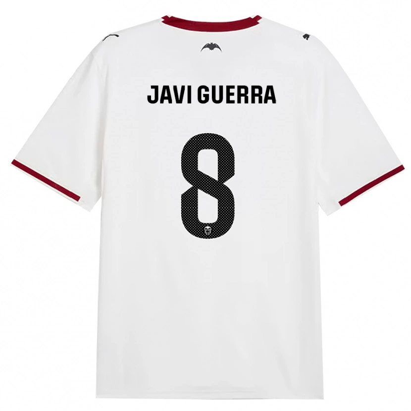 Danxen Heren Javi Guerra #8 Zwart Wit Rood Geel Thuisshirt Thuistenue 2026/27 T-Shirt