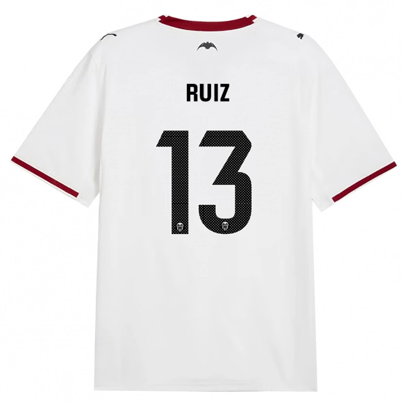 Danxen Heren Nil Ruiz #13 Zwart Wit Rood Geel Thuisshirt Thuistenue 2026/27 T-Shirt
