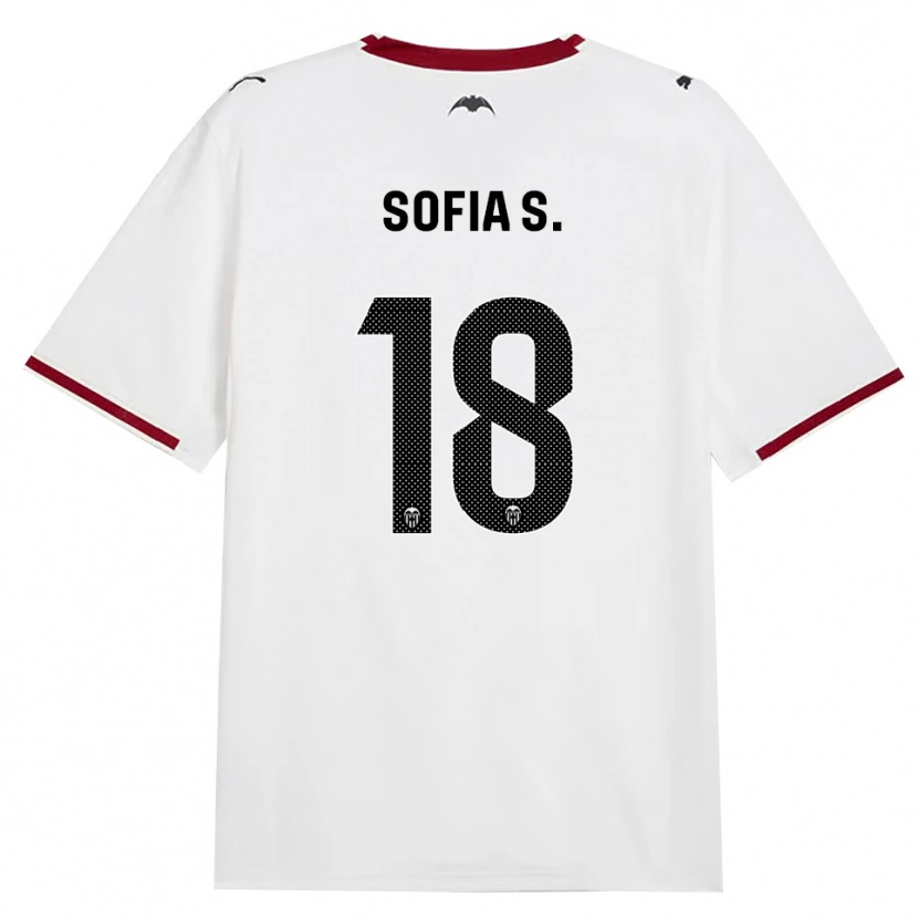 Danxen Heren Sofia Silva #18 Zwart Wit Rood Geel Thuisshirt Thuistenue 2026/27 T-Shirt