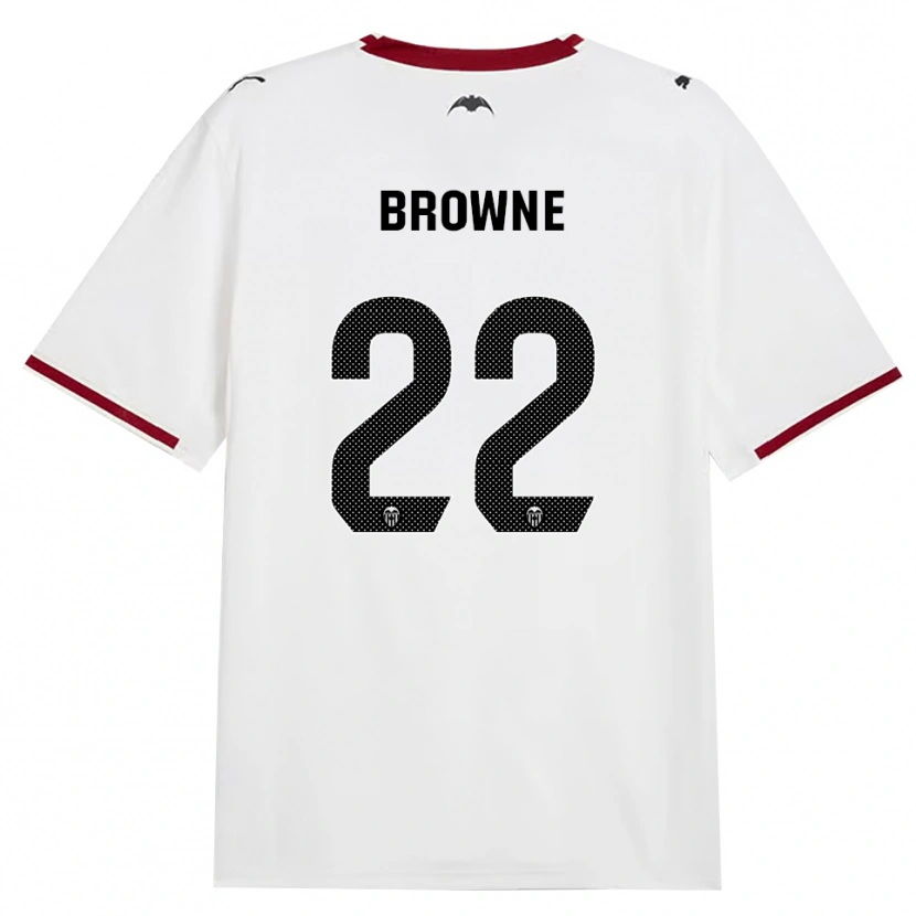 Danxen Heren Phoenetia Browne #22 Zwart Wit Rood Geel Thuisshirt Thuistenue 2026/27 T-Shirt