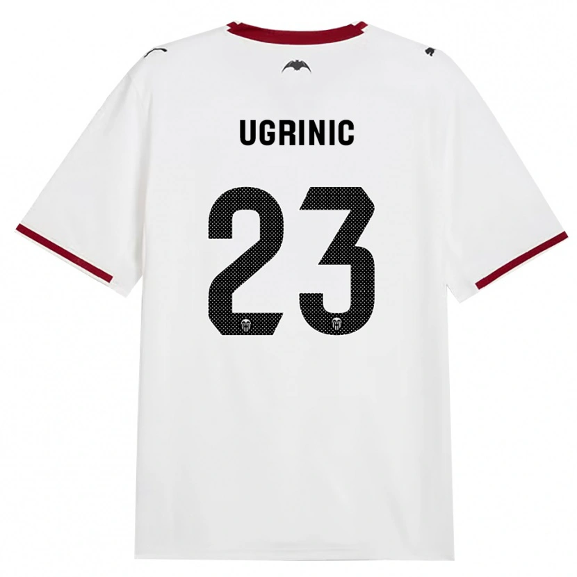 Danxen Heren Filip Ugrinic #23 Zwart Wit Rood Geel Thuisshirt Thuistenue 2026/27 T-Shirt