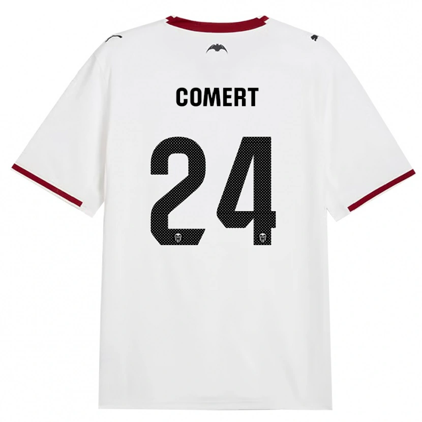 Danxen Heren Eray Comert #24 Zwart Wit Rood Geel Thuisshirt Thuistenue 2026/27 T-Shirt