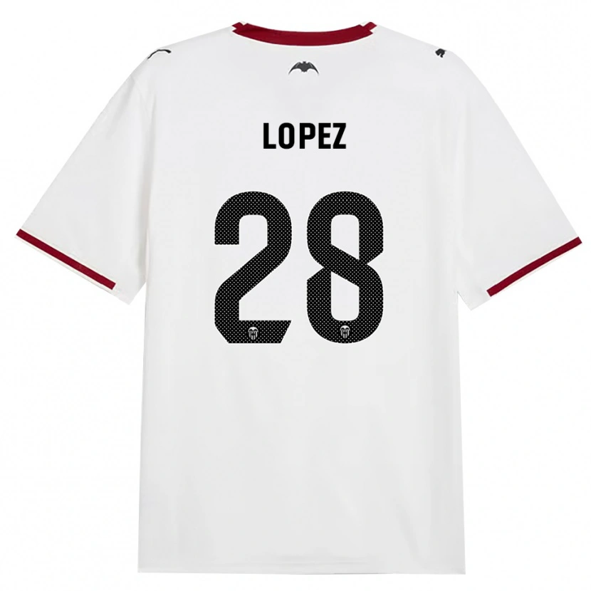 Danxen Heren Saray Lopez #28 Zwart Wit Rood Geel Thuisshirt Thuistenue 2026/27 T-Shirt