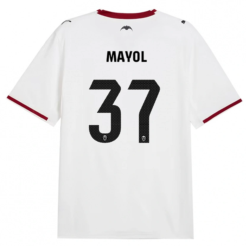 Danxen Heren Aaron Mayol #37 Zwart Wit Rood Geel Thuisshirt Thuistenue 2026/27 T-Shirt