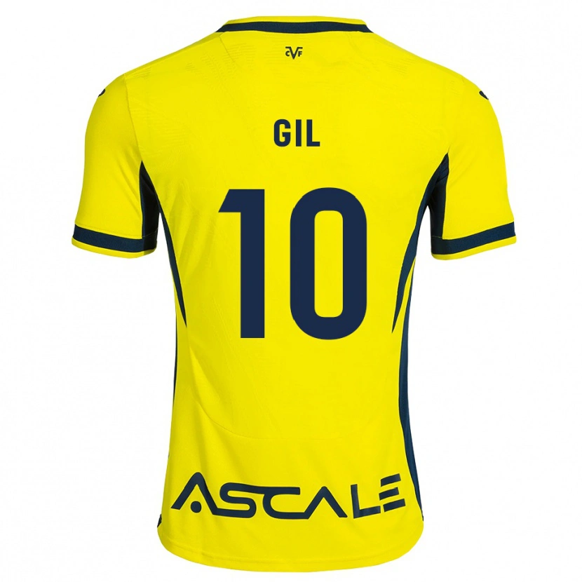 Danxen Heren Markel Gil #10 Geel Zwart Rood Thuisshirt Thuistenue 2026/27 T-Shirt