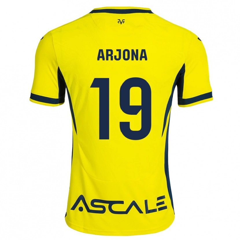 Danxen Heren Julio Arjona #19 Geel Zwart Rood Thuisshirt Thuistenue 2026/27 T-Shirt