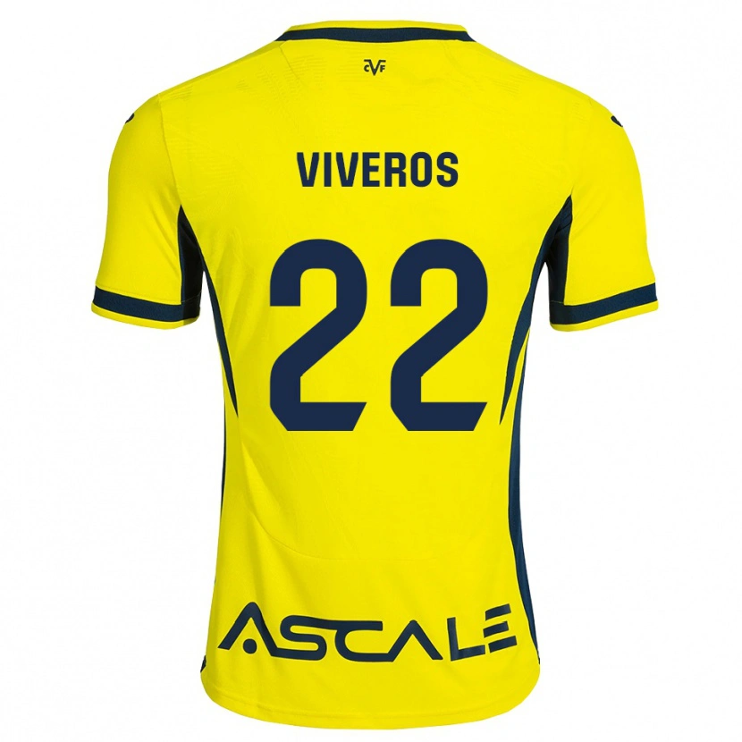 Danxen Heren Facundo Viveros #22 Geel Zwart Rood Thuisshirt Thuistenue 2026/27 T-Shirt