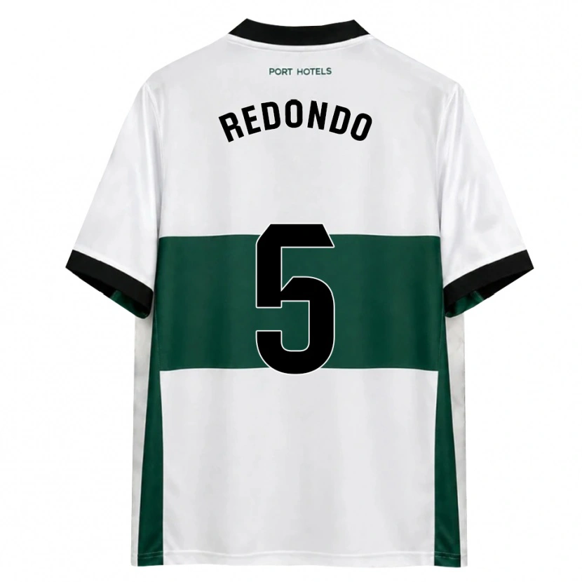 Danxen Heren Federico Redondo #5 Groen Wit Rood Thuisshirt Thuistenue 2026/27 T-Shirt