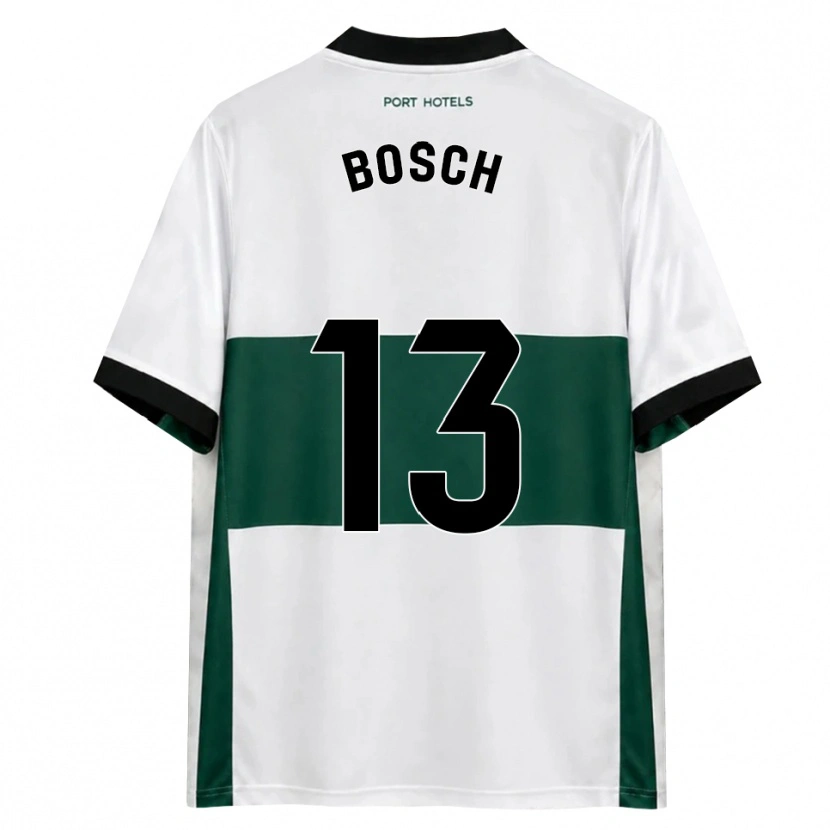 Danxen Heren Owen Bosch #13 Groen Wit Rood Thuisshirt Thuistenue 2026/27 T-Shirt