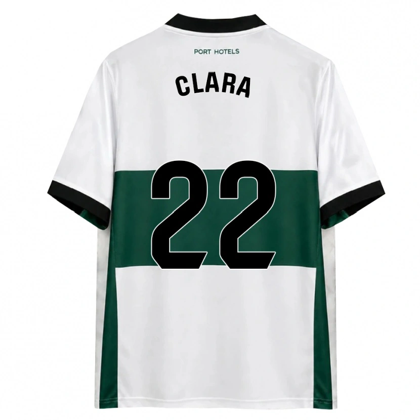 Danxen Heren Clara Ferrer Gallego #22 Groen Wit Rood Thuisshirt Thuistenue 2026/27 T-Shirt