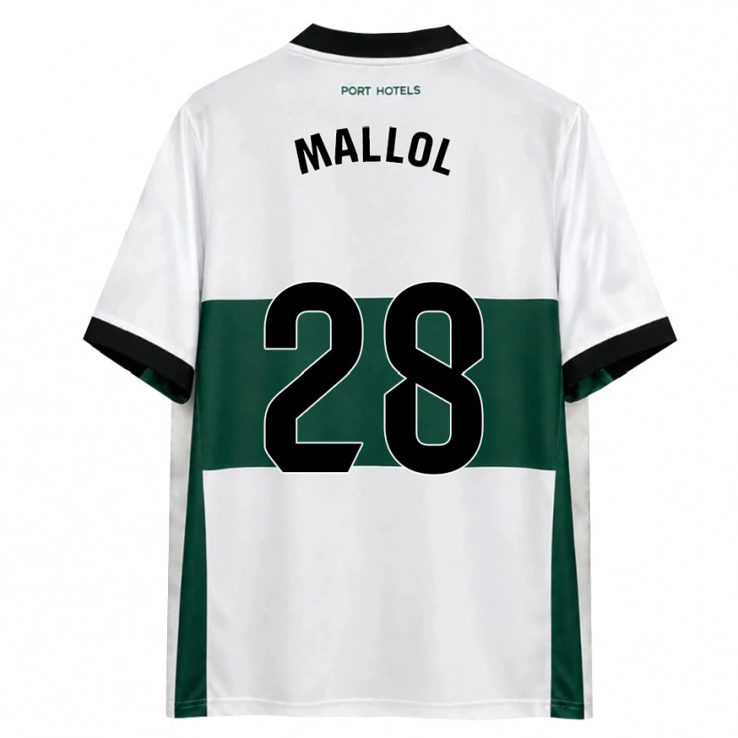 Danxen Heren Enrique Mallol #28 Groen Wit Rood Thuisshirt Thuistenue 2026/27 T-Shirt