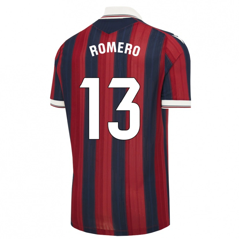 Danxen Heren Cayetano Romero #13 Middernachtblauw Rood Thuisshirt Thuistenue 2026/27 T-Shirt