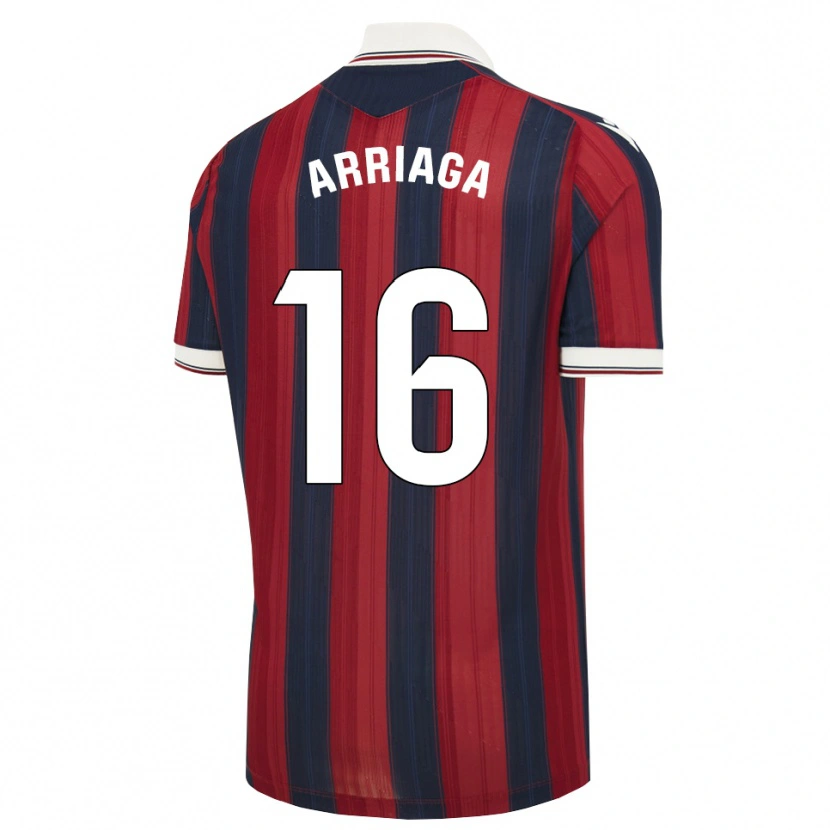 Danxen Heren Kervin Arriaga #16 Middernachtblauw Rood Thuisshirt Thuistenue 2026/27 T-Shirt