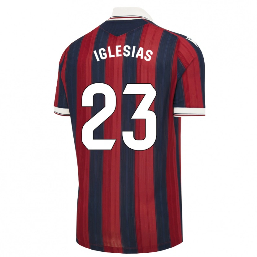 Danxen Heren Dylan Iglesias #23 Middernachtblauw Rood Thuisshirt Thuistenue 2026/27 T-Shirt