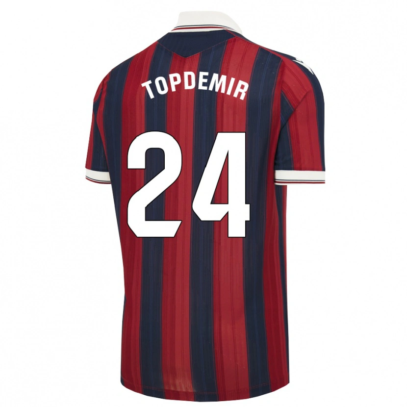 Danxen Heren Karan Topdemir #24 Middernachtblauw Rood Thuisshirt Thuistenue 2026/27 T-Shirt