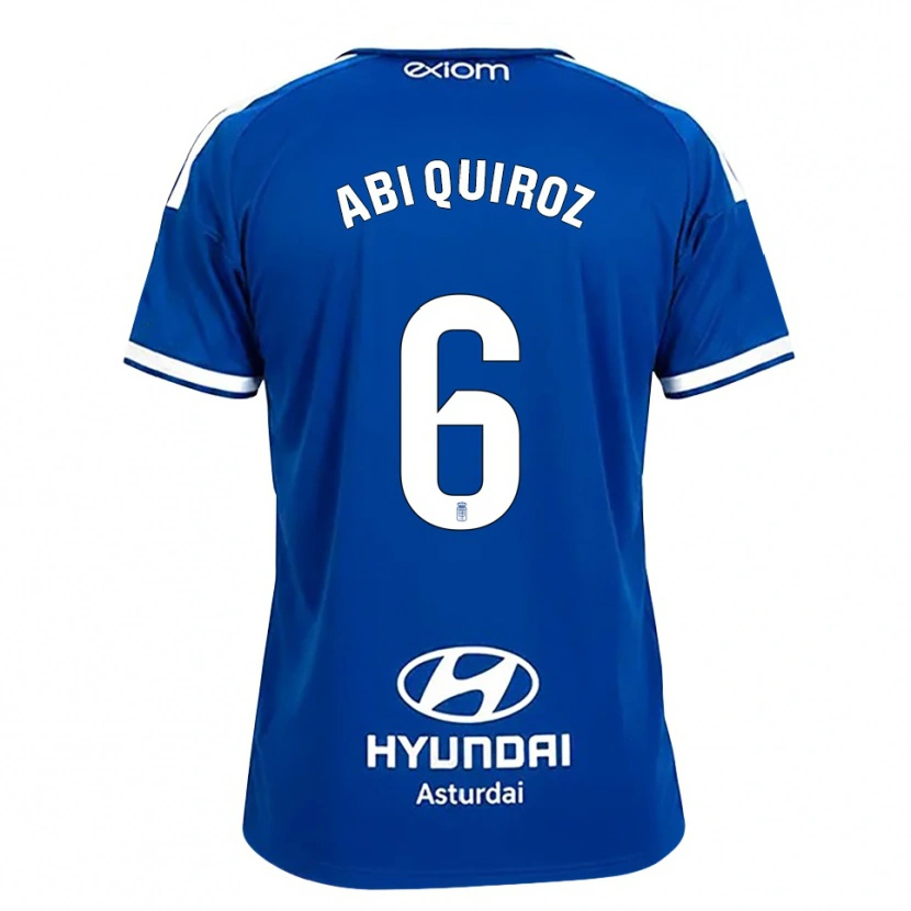 Danxen Heren Abi Quiroz #6 Mediumblauw Wit Thuisshirt Thuistenue 2026/27 T-Shirt