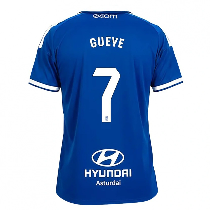 Danxen Heren Lamine Gueye #7 Mediumblauw Wit Thuisshirt Thuistenue 2026/27 T-Shirt