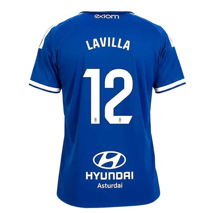 Danxen Heren Martín Lavilla #12 Mediumblauw Wit Thuisshirt Thuistenue 2026/27 T-Shirt