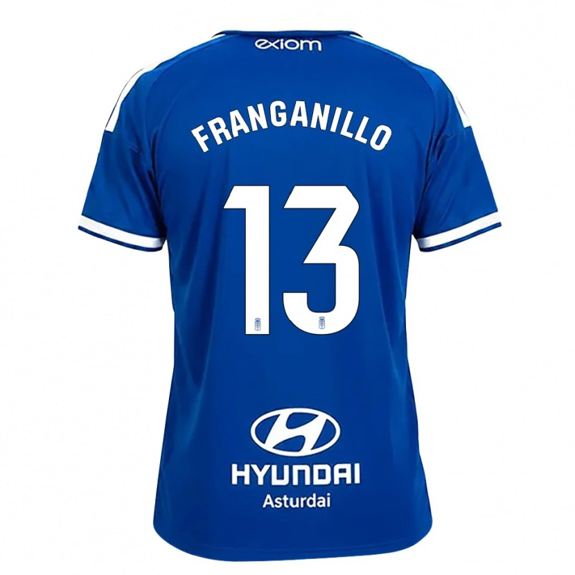 Danxen Heren Samu Franganillo #13 Mediumblauw Wit Thuisshirt Thuistenue 2026/27 T-Shirt