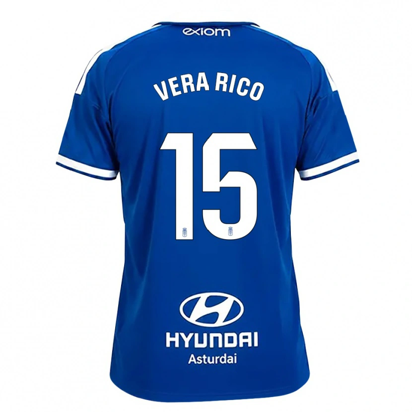 Danxen Heren Vera Rico #15 Mediumblauw Wit Thuisshirt Thuistenue 2026/27 T-Shirt