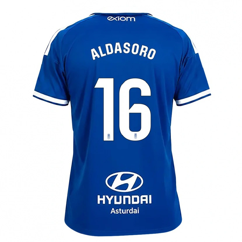 Danxen Heren Aritz Aldasoro #16 Mediumblauw Wit Thuisshirt Thuistenue 2026/27 T-Shirt