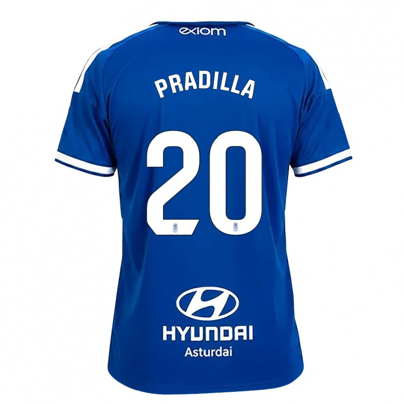 Danxen Heren Elena Pradilla Aranda #20 Mediumblauw Wit Thuisshirt Thuistenue 2026/27 T-Shirt