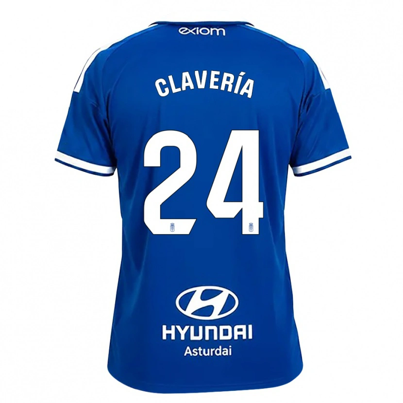 Danxen Heren Miguel Clavería #24 Mediumblauw Wit Thuisshirt Thuistenue 2026/27 T-Shirt