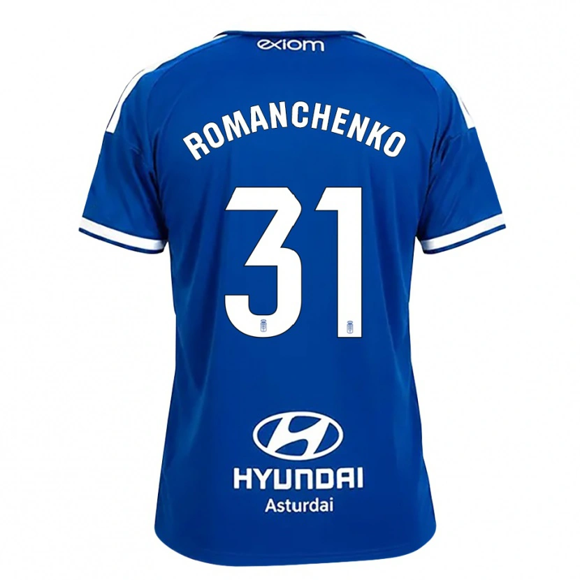 Danxen Heren Kiril Romanchenko #31 Mediumblauw Wit Thuisshirt Thuistenue 2026/27 T-Shirt