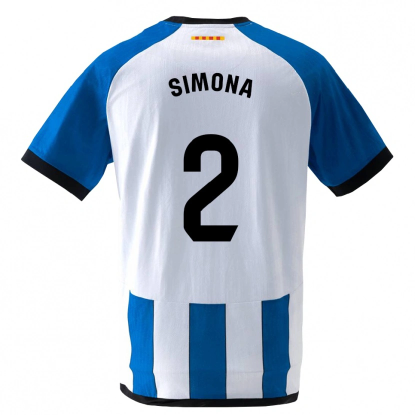 Danxen Heren Estefanía Botero Granda #2 Koninklijk Blauw Wit Thuisshirt Thuistenue 2026/27 T-Shirt