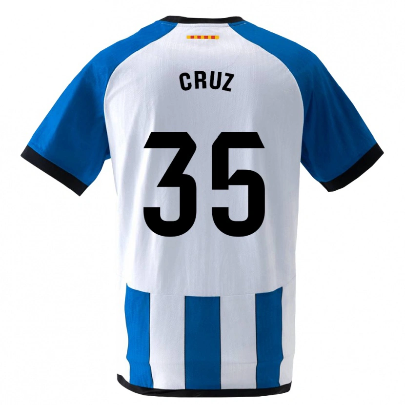 Danxen Heren Denis Cruz #35 Koninklijk Blauw Wit Thuisshirt Thuistenue 2026/27 T-Shirt