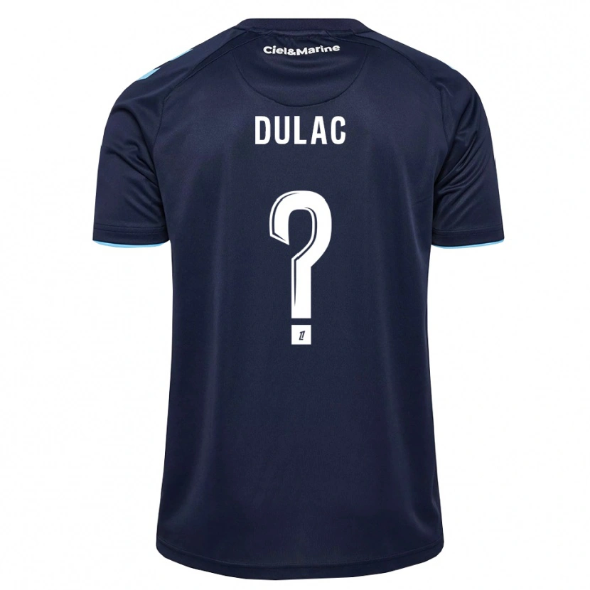 Danxen Heren Bilal Dulac #0 Centaurieblauw Middernachtblauw Thuisshirt Thuistenue 2026/27 T-Shirt