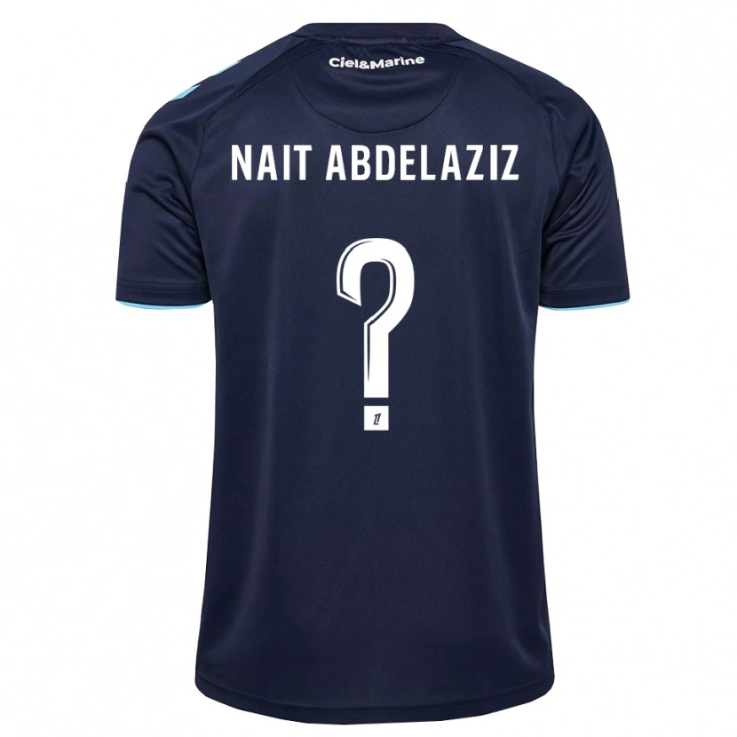 Danxen Heren Elias Naït Abdelaziz #0 Centaurieblauw Middernachtblauw Thuisshirt Thuistenue 2026/27 T-Shirt