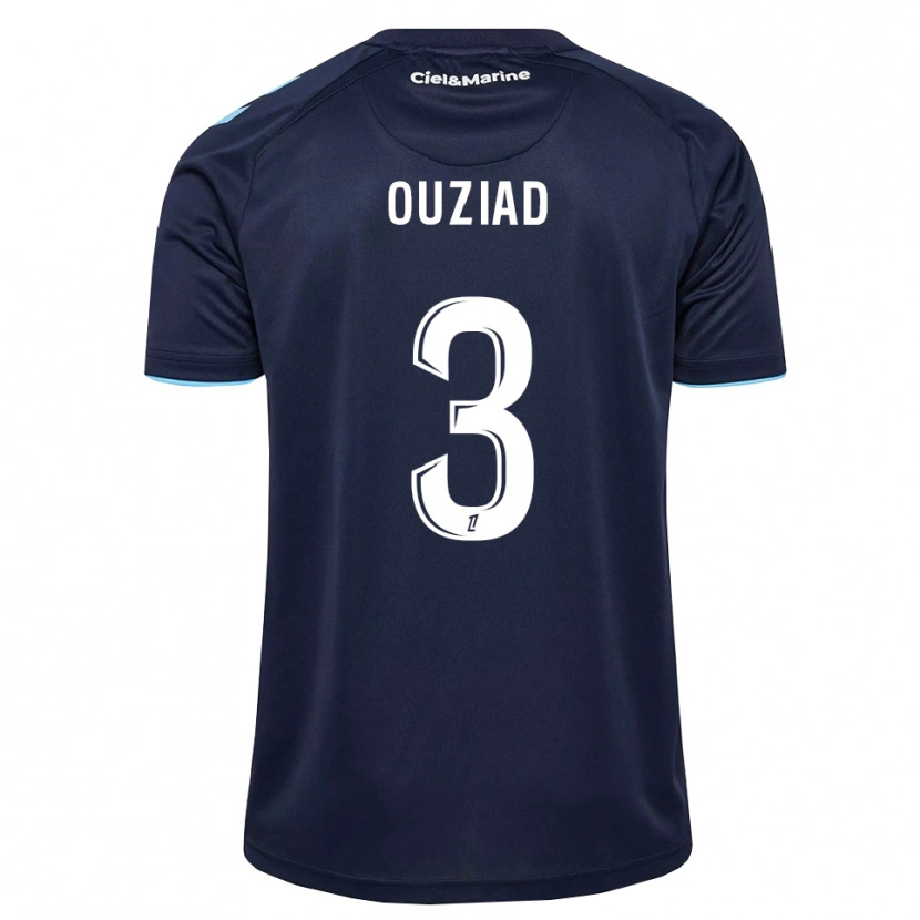 Danxen Heren Djibril Ouziad #3 Centaurieblauw Middernachtblauw Thuisshirt Thuistenue 2026/27 T-Shirt