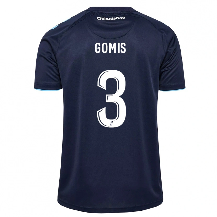 Danxen Heren Georges Gomis #3 Centaurieblauw Middernachtblauw Thuisshirt Thuistenue 2026/27 T-Shirt