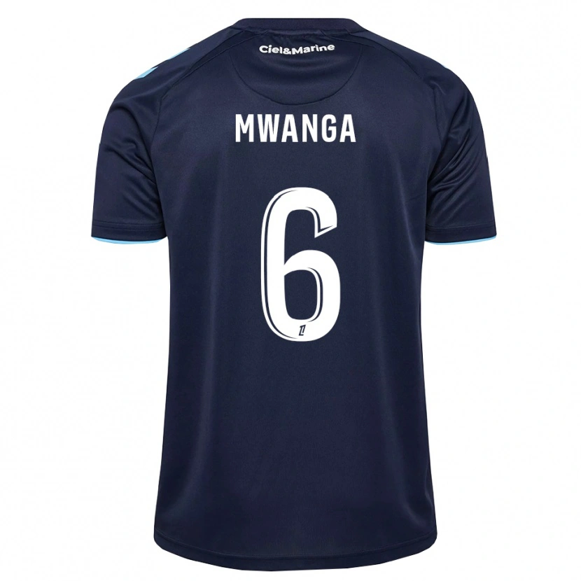 Danxen Heren Junior Mwanga #6 Centaurieblauw Middernachtblauw Thuisshirt Thuistenue 2026/27 T-Shirt